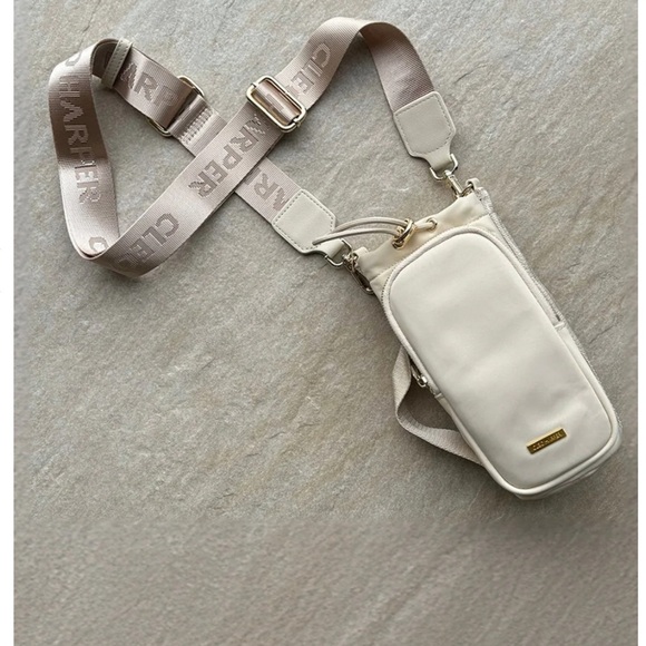Cleo Harper Handbags - Cleo Harper Water Bottle Bag - Beige
